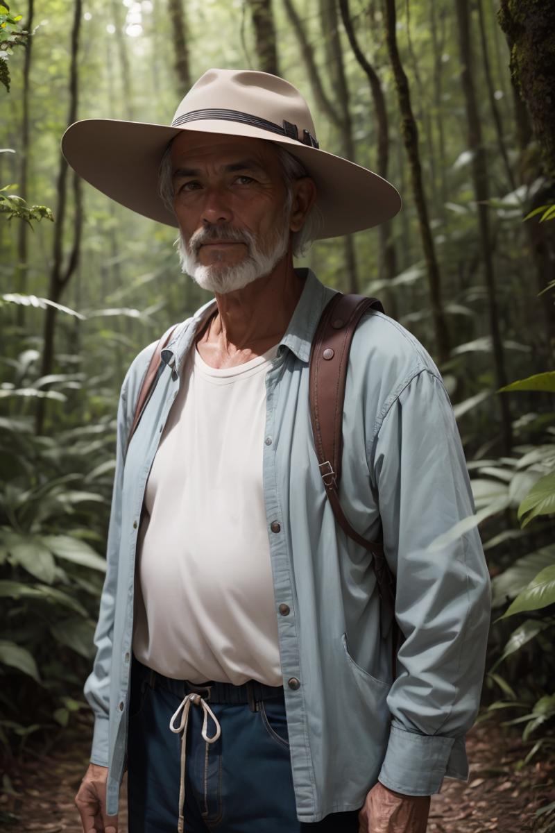 379581-4287384577-RAW photo, a portrait photo of 55 y.o man, traveler clothes, standing in the forest, natural skin, 8k uhd, high quality, film gr.png